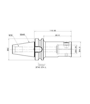 BT40 CF4-L