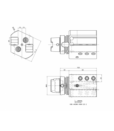 HSK A63WH ASHR 25 2
