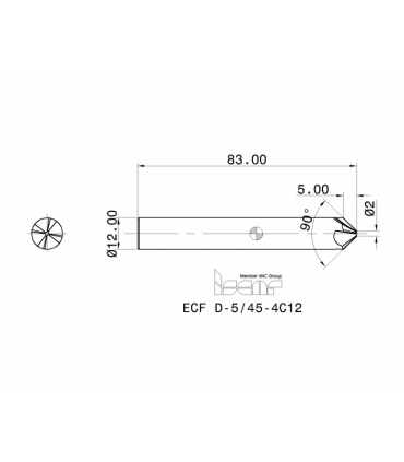 ECF D-5/45-4C12 IC900