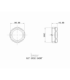 NUT ER32 SHORT