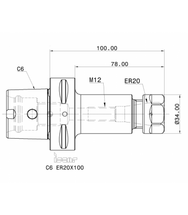 C6 ER20X100