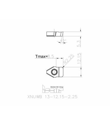XNUWB 13-12.15-2.25 IC908