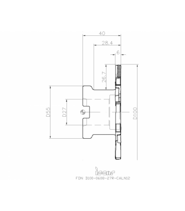 FDN D100-0608-27R-CALN12