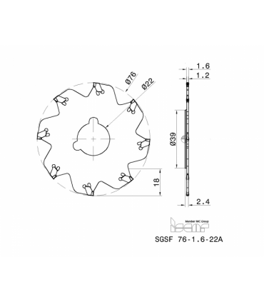 SGSF 76-1.6-22A