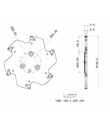 TGSF 100-4-22K-JHP