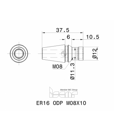 ER16 ODP M08X10