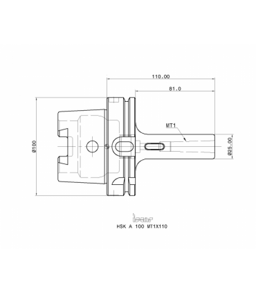 HSK A100 MT1X110