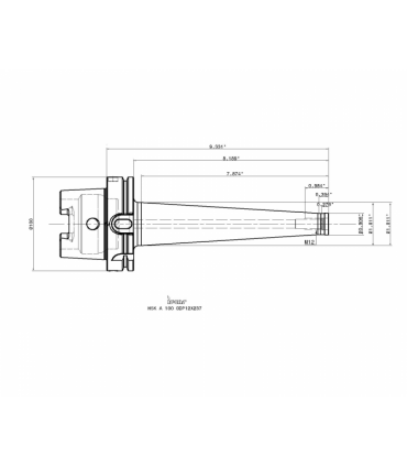 HSK A100 ODP12X237