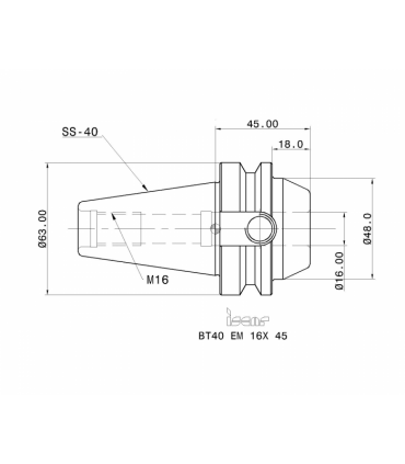 BT40 EM 16X 45