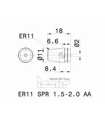 ER11 SPR 1.5-2.0 AA