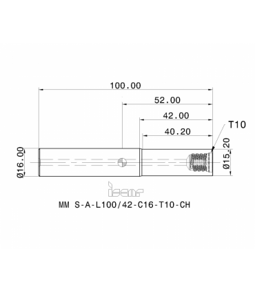 MM S-A-L100/42-C16-T10-CH