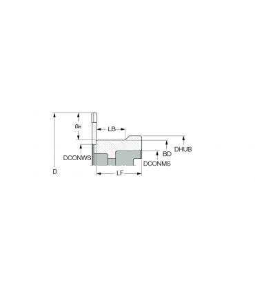 CUTTER FLANGE 40-48-A