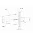 DIN69871 50 MT1X 45