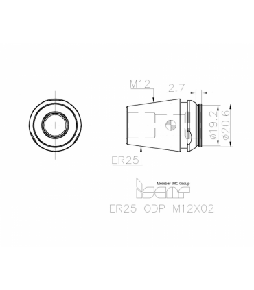 ER25 ODP M12X02