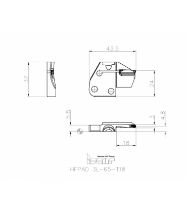 HFPAD 3L-65-T18