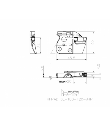 HFPAD 6L-100-T20-JHP