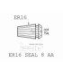 ER16 SEAL 8 AA