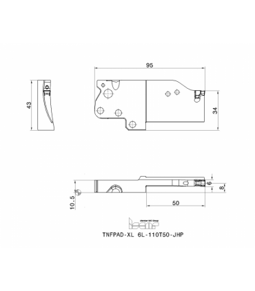TNFPAD-XL 6L-110T50-JHP