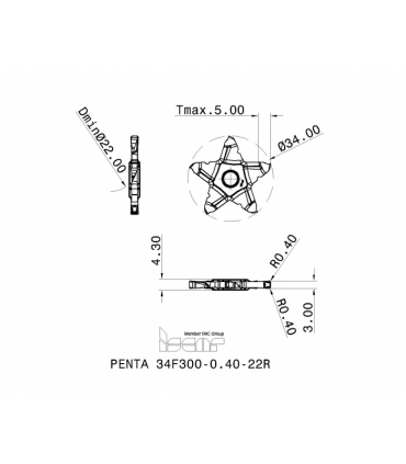 PENTA 34F300-0.40-22R IC908