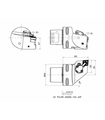 C5 PCLNR-35060-12X-JHP