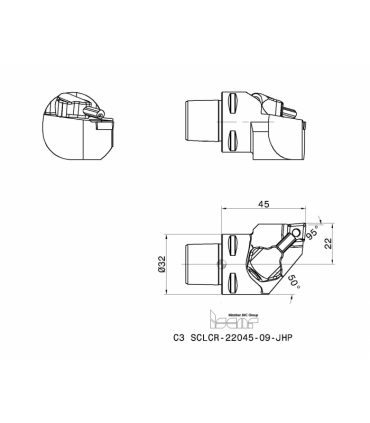 C3 SCLCR-22045-09-JHP