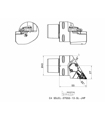 C4 SDJCL-27055-13-SL-JHP