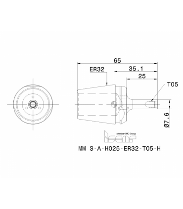 MM S-A-H025-ER32-T05-H