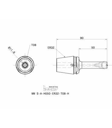 MM S-A-H050-ER32-T08-H