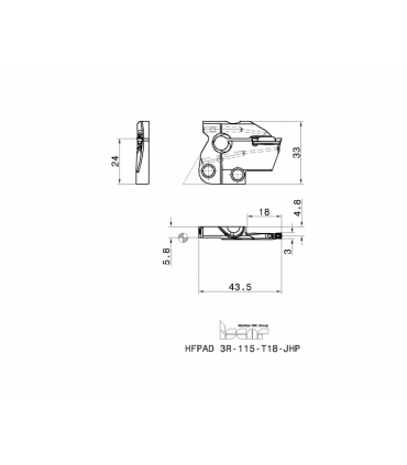 HFPAD 3R-115-T18-JHP