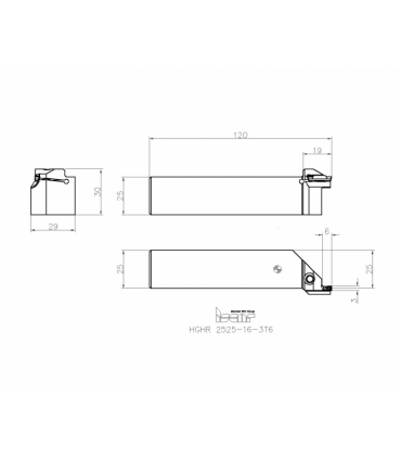 HGHR 2525-16-3T6