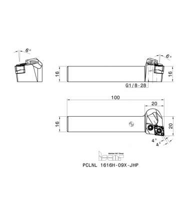 PCLNL 1616H-09X-JHP