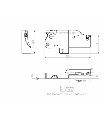 TNFPAD-XL 5L-60T40-JHP
