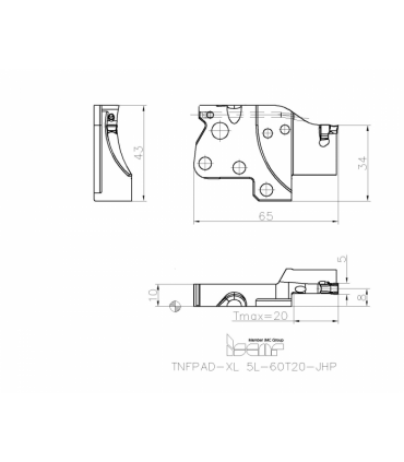 TNFPAD-XL 5L-60T20-JHP