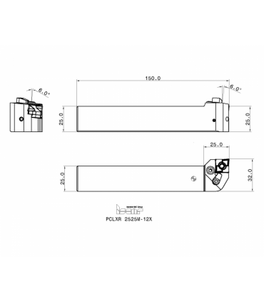 PCLXR 2525M-12X