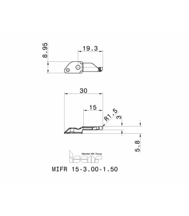 MIFR 15-3.00-1.50 IC908