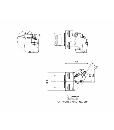 C4 PWLNR-27050-08X-JHP