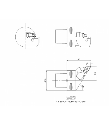 C5 SDJCR-35060-13-SL-JHP