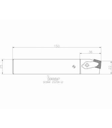 DCBNR 2525M-12