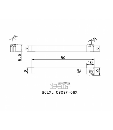 SCLXL 0808F-06X