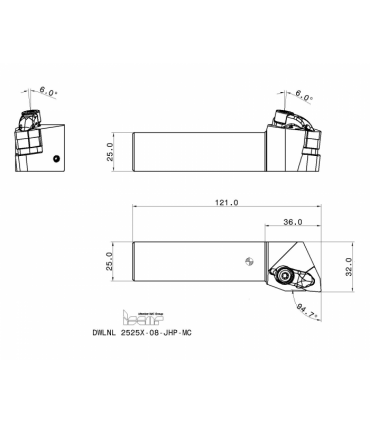 DWLNL 2525X-08-JHP-MC