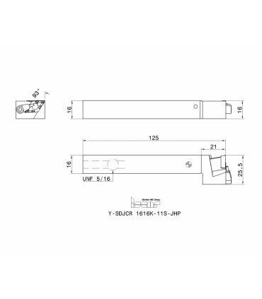 Y-SDJCR 1616K-11S-JHP