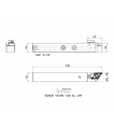 SDACR 1616K-13S-SL-JHP