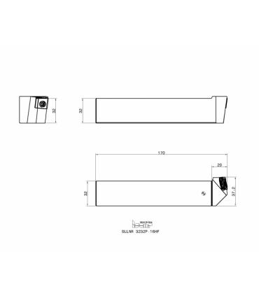 SLLNR 3232P-16HF