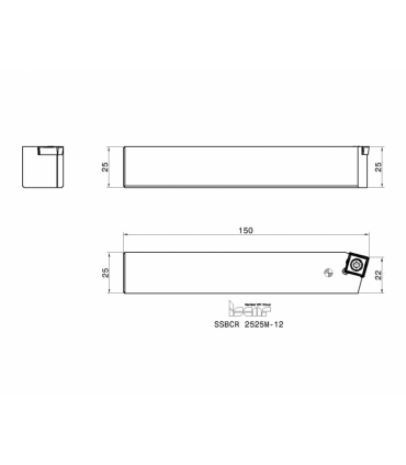 SSBCR 2525M-12