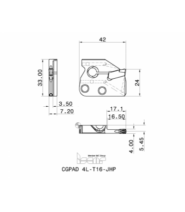 CGPAD 4L-T16-JHP