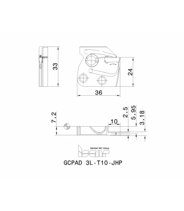 GCPAD 3L-T10-JHP