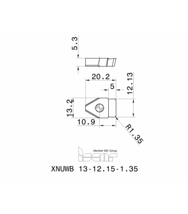 XNUWB 13-12.15-1.35 IC908