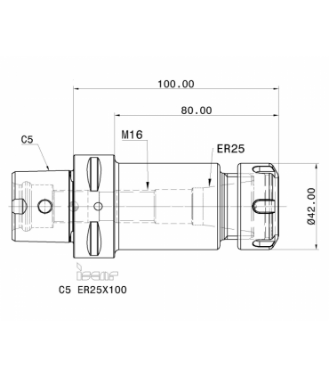 C5 ER25X100