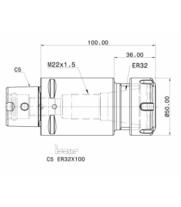 C5 ER32X100