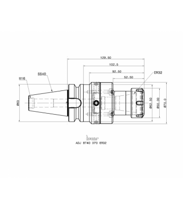 ADJ BT40 D70 ER32